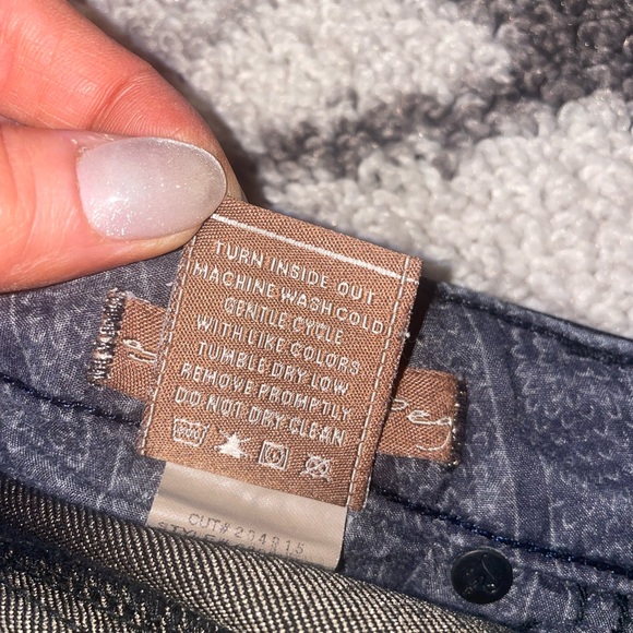 PAIGE skyline ankle peg leg jeans size 26 - Picture 9 of 9